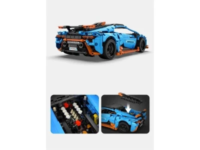 IQ models CaDA Speed Cowboy 1:12 modrá stavebnice