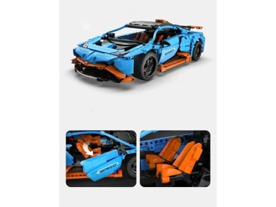 IQ models CaDA Speed Cowboy 1:12 modrá stavebnice