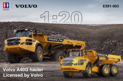 IQ models DoubleE RC kloubový dumper VOLVO A40G 1:20 56 cm 6WD LED zvuky RTR sada
