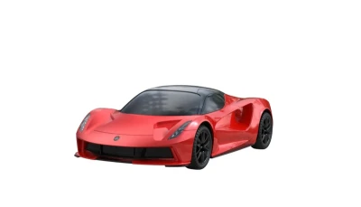 IQ models Lotus Evija červený elektromobil na dálkové ovládání