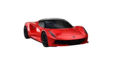IQ models Lotus Evija červený elektromobil na dálkové ovládání