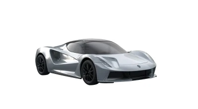 IQ models Lotus Evija stříbrný elektromobil na dálkové ovládání
