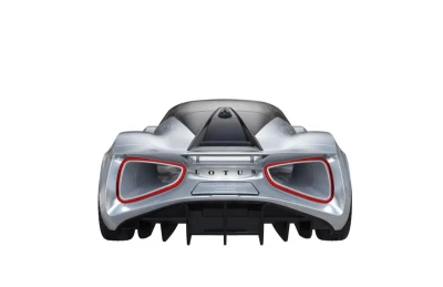 IQ models Lotus Evija stříbrný elektromobil na dálkové ovládání