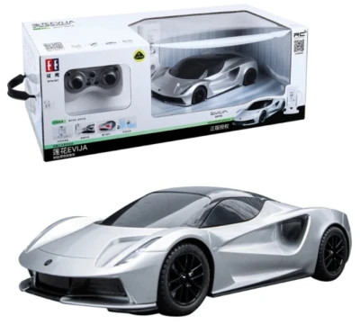 IQ models Lotus Evija stříbrný elektromobil na dálkové ovládání
