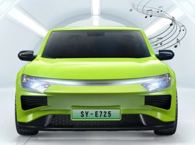 IQ models Elektromobil na dálkové ovládání zelený