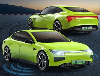 IQ models Elektromobil na dálkové ovládání zelený