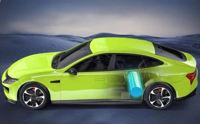 IQ models Elektromobil na dálkové ovládání zelený