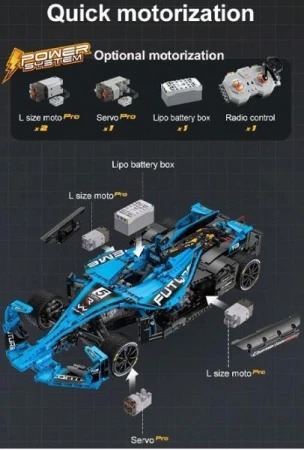 IQ models FORMULE - stavebnice na dálkové ovládání
