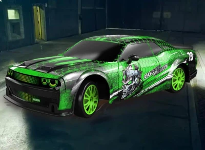 IQ models HB-DRIFT Laser ghost zelený