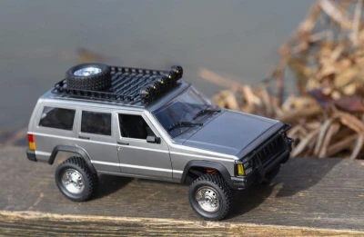 JEEP CHEROKEE 1/12 4x4 šedý