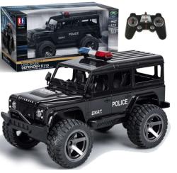 IQ models Land Rover Defender Police S.W.A.T. černý