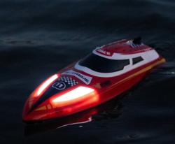 IQ models Loď na dálkové ovládání V003 červená