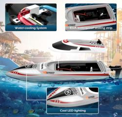 IQ models Loď na dálkové ovládání V003 šedá