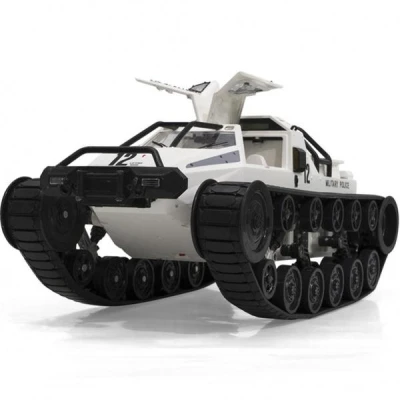 IQ models MILITARY POLICE pásové vozidlo 1:12, 2,4 GHz, RTR, bílá