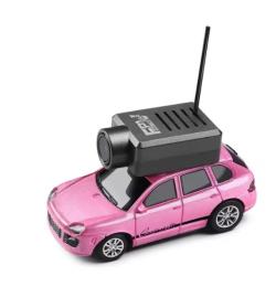IQ models Mini RC auto s kamerou 1/64 ružová