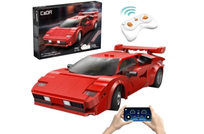 IQ models Programovatelná RC stavebnice 1:20 Red Shadow Race Car - 328 dílků