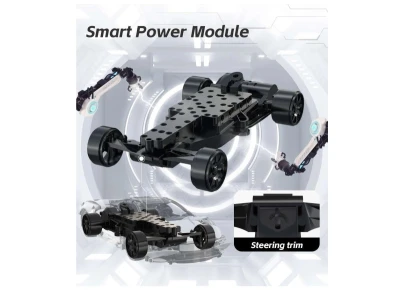IQ models Programovatelná RC stavebnice Storming Sports Car - 402 dílků