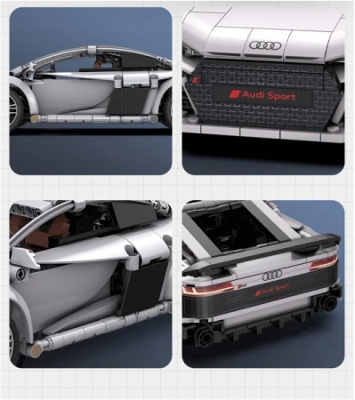 IQ models Programovatelná stavebnice CaDa Audi R8 Coupé - 536 dílků
