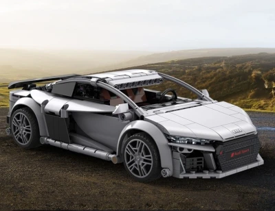 IQ models Programovatelná stavebnice CaDa Audi R8 Coupé - 536 dílků