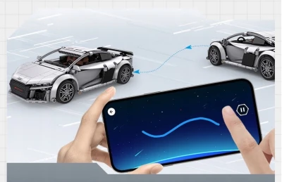 IQ models Programovatelná stavebnice CaDa Audi R8 Coupé - 536 dílků