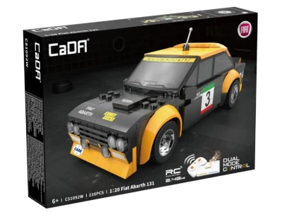 IQ models Programovatelná stavebnice RC auta Fiat Abarth 131 1:20 - 216 dílků