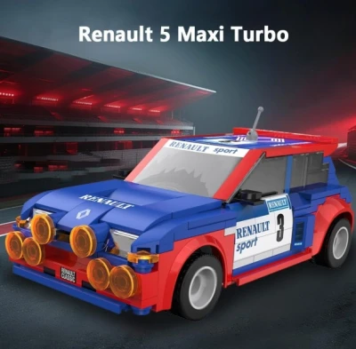 IQ models Programovatelná stavebnice RC auta Renault Maxi 5 Turbo - 282 dílků