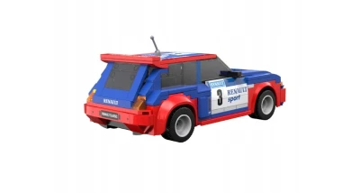 IQ models Programovatelná stavebnice RC auta Renault Maxi 5 Turbo - 282 dílků
