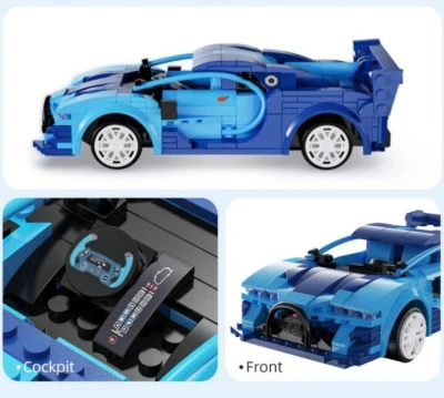 IQ models Blue Race programovatelný RC sportovní vůz
