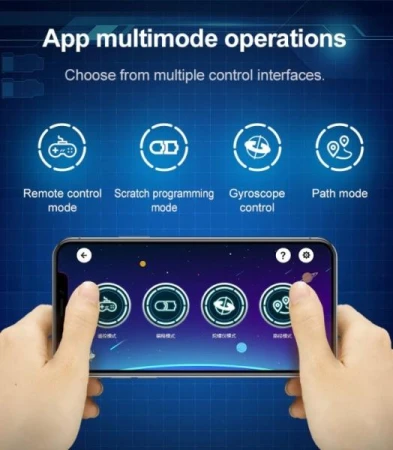 IQ models Blue Race programovatelný RC sportovní vůz