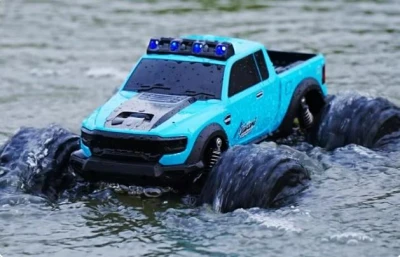 IQ models Pickup modrý proporcionální RC obojživelník