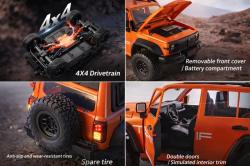 IQ models RC auto Crawler TopFire 300 - stříbrná