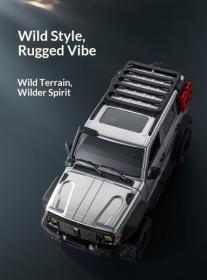 IQ models RC auto Crawler TopFire 300 - stříbrná