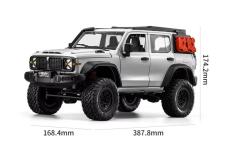 IQ models RC auto Crawler TopFire 300 - stříbrná