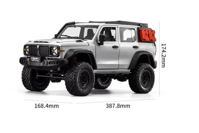 IQ models RC auto Crawler TopFire 300 - stříbrná
