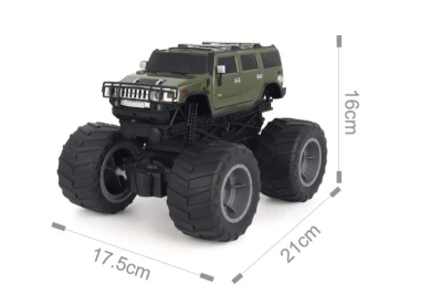 IQ models Hummer H2 Big Foot zelené 1/24 RC auto