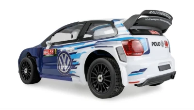 IQ models Hyper GO VW Polo WRC Rallye modré 1/7 ARTR RC auto