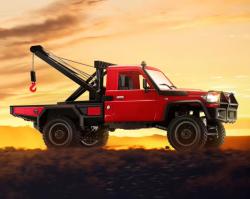 IQ models RC auto Land Cruiser TOYOTA s navijákem - červená IQ models RC auto Land Cruiser TOYOTA s navijákem - červená