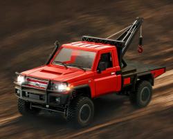 IQ models RC auto Land Cruiser TOYOTA s navijákom - červená + náhradný akumulátor IQ models RC auto Land Cruiser TOYOTA s navijákom - červená + náhradný akumulátor