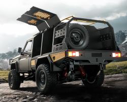 IQ models RC auto Land Cruiser TOYOTA Supertourer - stříbrná