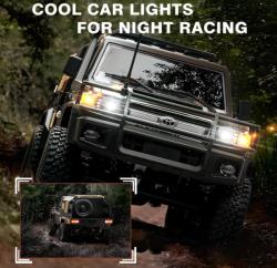 IQ models RC auto Land Cruiser TOYOTA Supertourer - stříbrná