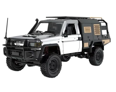 IQ models RC auto Land Cruiser TOYOTA Supertourer - stříbrná