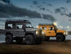 IQ models RC auto Land Rover D90 V2.1. CAMEL TROPHY 1/12