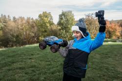 IQ models RC auto Monster Truck VORTEX 1/12, 46 km/h+ voděodolné modré