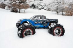 IQ models RC auto Monster Truck VORTEX 1/12, 46 km/h+ voděodolné modré