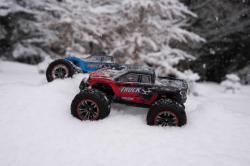 IQ models RC auto Monster Truck VORTEX 1/12, 46 km/h+ voděodolné modré