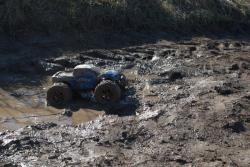 IQ models RC auto Monster Truck VORTEX 1/12, 46 km/h+ voděodolné modré