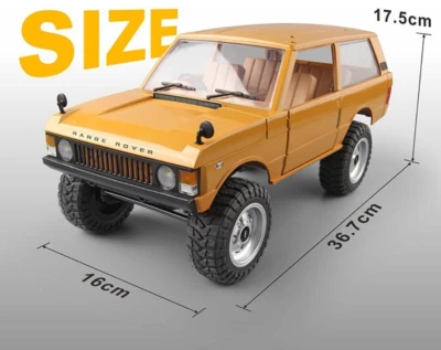 IQ models Range Rover 1970 modré RC auto