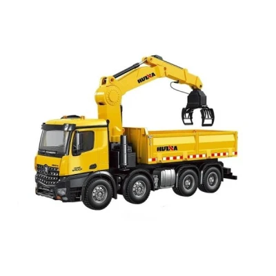 IQ models HN538 žluté 1:14 26CH RC auto s jeřábovým ramenem