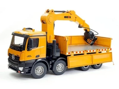 IQ models HN538 žluté 1:14 26CH RC auto s jeřábovým ramenem