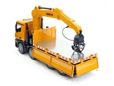 IQ models HN538 žluté 1:14 26CH RC auto s jeřábovým ramenem